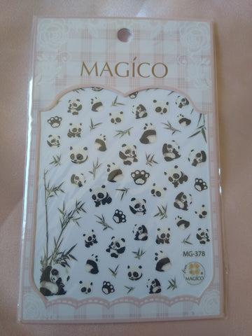 Panda Sticker Sheet