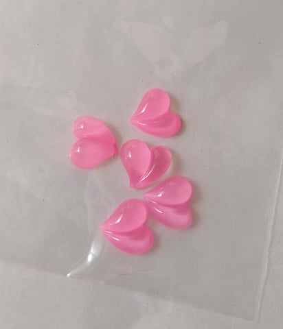Pink Bubble Hearts